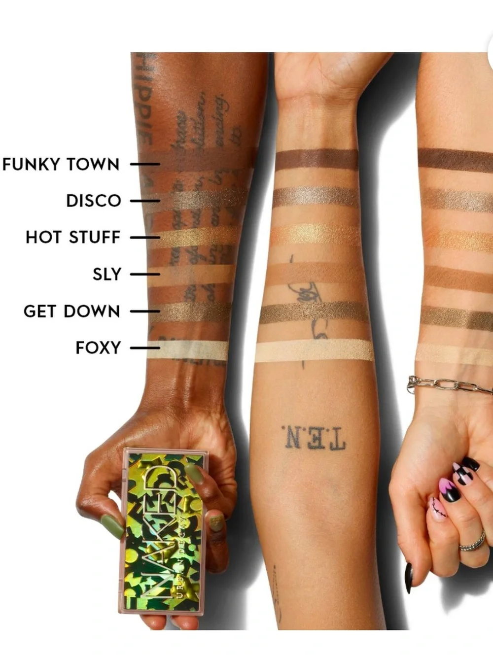 URBAN DECAY MINI NAKED FOXY EYESHADOW PALETTE